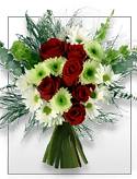 Red Velvet - Red Roses Flower Bouquet